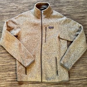 Patagonia grey fleece sip up